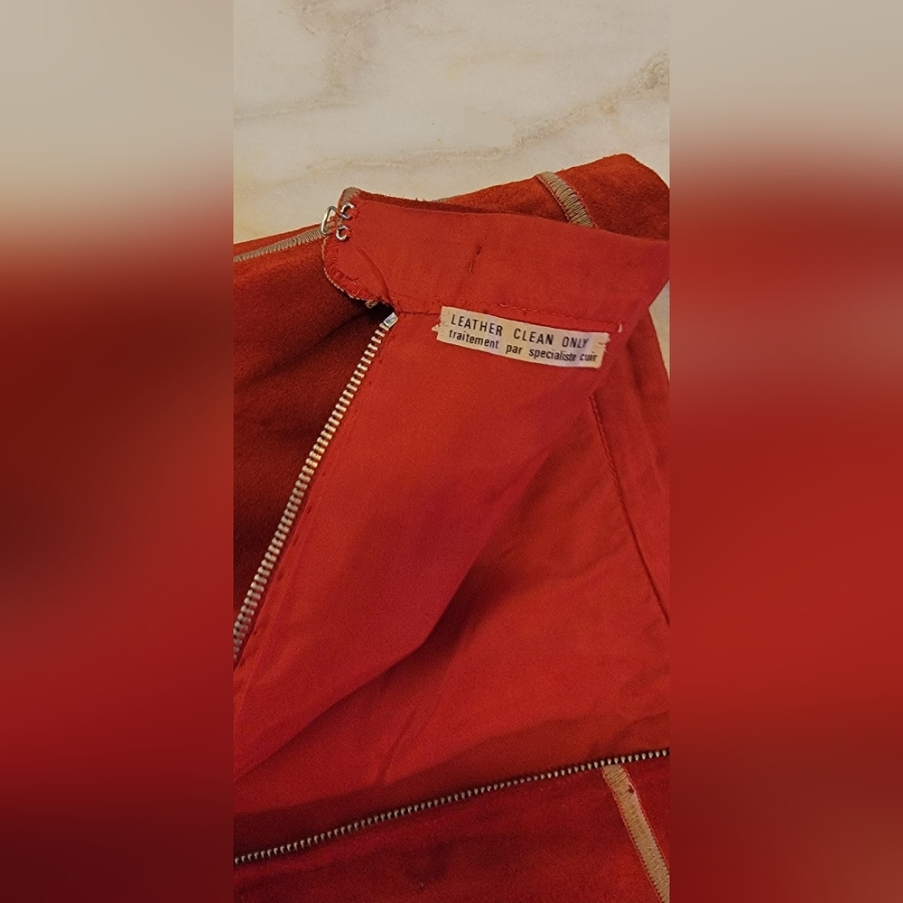Rare Vintage Bonnie Cashin Leather Skirt - Picture 3 of 15